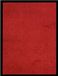 vidaXL Deurmat 60x80 cm rood