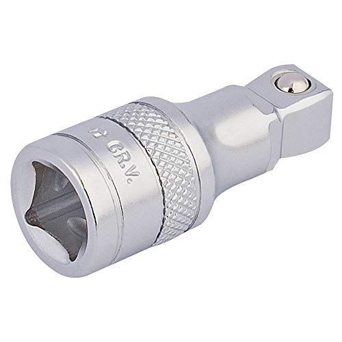 Draper 16742 - 3/8" Vierkante Aandrijving Wiebelverlenging - 45 mm - Satijn Chroom