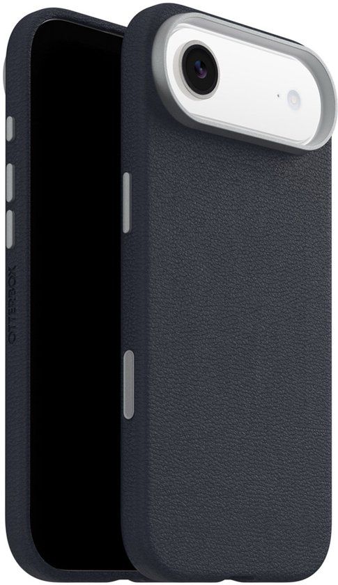 OtterBox Symmetry Cactus Leren Backcover met MagSafe voor Apple iPhone Air - Riverside Blauw