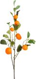 Mica Decorations Kunstplant takken Oranges - H104 cm - groen/oranje