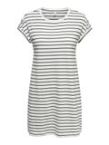 ONLY Jurk 'ONLBLOOM' zwart / offwhite