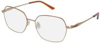 ELLE Women's Optical Prescription Eyewear Frames, beige, 53 (M)