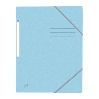 Oxford Oxford Top File+ elastomap karton pastelblauw A4