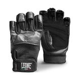 LEONE 1947 Gymnastiekhandschoenen, volwassenen, uniseks, zwart
