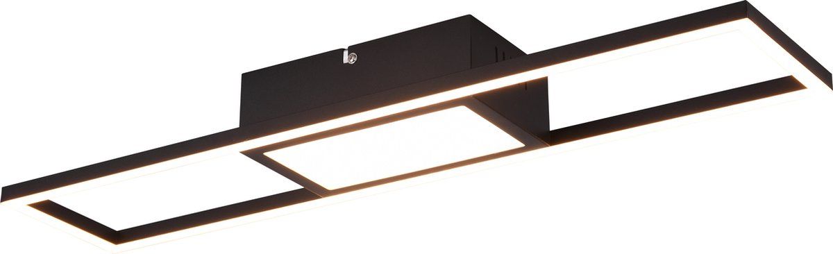 Reality Rigido Plafonnière - 1 x SMD - Zwart Mat - 2022