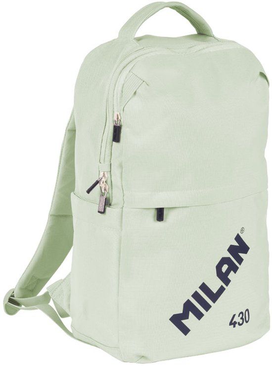 Milan Afsluitbare Rits 430 Collectie Rugzak 15l Groen Kinderen