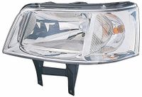 2004- DR176203 Elektrische koplamp met motor en zijgeleiding, houder voor H4-lampen vanaf 2004