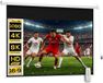 Homcom Projectiescherm PVC 247x7,5x168cm Wit