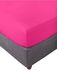 Miracle Home. Hoeslaken, elastisch, zacht, comfortabel, anti-peeling. Katoen 50% polyester. Bed 90. 90 x 200 x 30. Fuchsia
