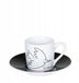 Konitz Picasso Espressokopje 'Duif' - 85 ml Porselein
