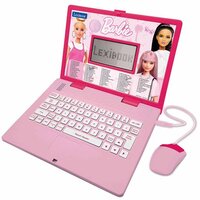 Lexibook Barbie tweetalige educatieve laptop - 124 activiteiten in het Engels / Frans