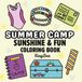 SUMMER CAMP: SUNSHINE & FUN COLORING BOOK