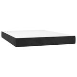 VidaXL Matras met binnenvering 140 x 210 x 20 cm Zwart