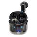 Stereo Cool Crystal Stereo Bluetooth-hoofdtelefoon, Dual Pod Earbuds, zwart