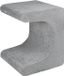 Merkloos Gardenlux U-element grijs 30x30x40 cm