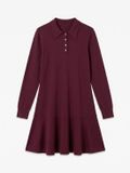 Vero Moda VMMIKAELA jurk wijnrood