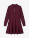 Vero Moda VMMIKAELA jurk wijnrood