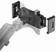 Logilink smartphone/tablet houder voor monitorarm, zwart