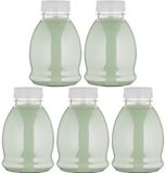 Claudius Cosmetics B.V. Scrubzout Dennen - 375 gram - Fles met transparante dop - Set van 5 stuks - Hydraterende Lichaamsscrub