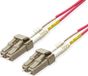ROLINE glasvezelkabel 50/125µm OM4, LC/LC, LSOH, Low-Loss, violet, 15 m