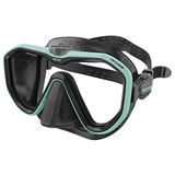 Seac Appeal, Made in Italy duikmasker met enkele lens en 3D gesp direct op het gelaatsstuk