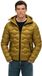 Superdry Gewatteerde jas met capuchon en golvend patroon - Heren