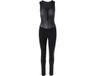 AGU HIVIS Essential Dames Fietsbroek Lang - Zwart - XL - Met Zeem - Reflecterend