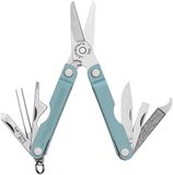 Leatherman Micra Multi-Tool - 10 Tools, RVS, Sleutelhanger, Arctic Blue
