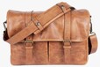 Bronkey Roma Brown Leather Messenger Bag