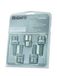 26002SL Mc Gard 26002SL Wielslotbouten SL (Ultra High Security) M12 x 1,25, platte zitting, schachtlengte 34,5 mm, totale lengte 60,2 mm, zeskantmaat 17 mm, sleuteldiameter 28,6 mm