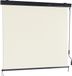 Merkloos Relaxdays verticaal zonnescherm - 250 x 160 cm - met zwengel - balkon en terras - beige