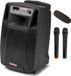 AudioDesign M2 enceinte active avec lecteur USB/SD, 10W par canal