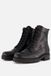 Gabor Dames Veterboots - Zwart - Maat 38 - Leer