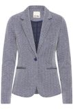Ichi Blazer Ihkate Jacquard Bl4 20121600 Dames XS Blauw