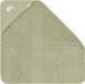 Little Dutch Badcape - Geborduurd - Groen - 100 x 100