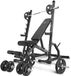 Marbo Sport - Banc d'haltères MS24 2.0 avec supports d'haltères multi-niveaux - Set d'haltères de 83 kg avec disques en fonte