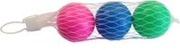 Summer Play Beach Ball ballen - set van 6x stuks - gekleurd - 5 cm - rubber