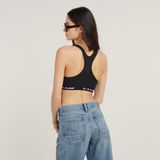 G-Star Bralette wmn Dames Katoen/Elastaan Effen Zwart