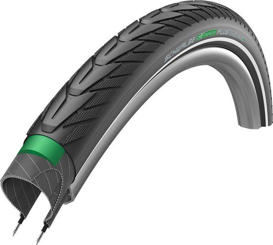 Schwalbe Energizer Plus Buitenband - 28 inch x 1.40 - Zwart Reflecterend