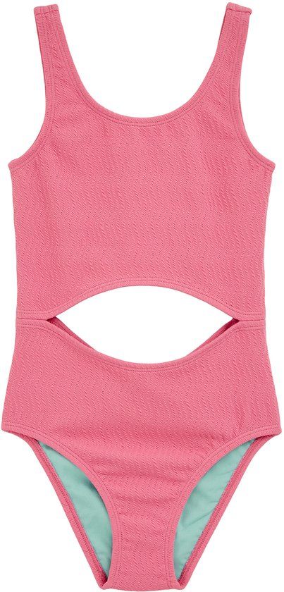 WE Fashion Meisjes badpak met structuur