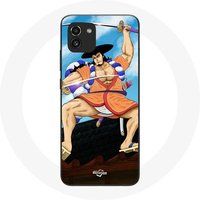 Maniacase Hoesje voor Samsung Galaxy A03 Kozuki Oden One Piece Manga