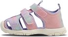 Hummel Kindersandalen Unisex Platte Sandalen Klittenbandsluiting Multi Color Pink 21