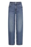 b.young BYKYJLA JEANS Dames Indigo Blue Denim High Waist Wide Leg Fit Katoen Elastaan