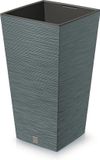 Prosperplast Grote bloempot met inzet 19L Blauw 24x24x45cm
