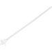 TRU COMPONENTS TC-13030688 TC-WM-200-4.8-N Serre-câbles 200 mm 4.8 mm Naturel Avec fermeture à ailettes, Résistance chimique 100 pièce(s)