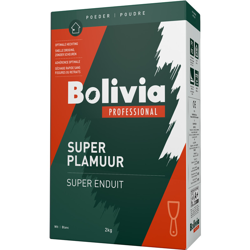 Bolivia Super Plamuur - 2 Kilo Doosje