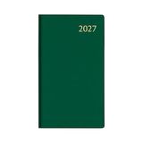 Aurora Timeplan Seta weekagenda 2027 groen (1 week per pagina) 4-talig