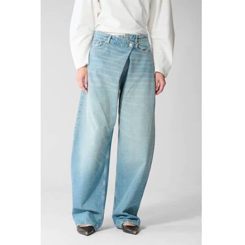 Shoeby barrel jeans - mediumblauw
