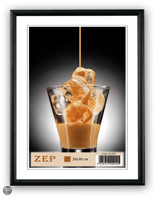 Zep Aluminium Fotolijst Zwart 20x30 cm AL1B4