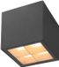 SLV Spot de plafond LED S-Cube - Anthracite